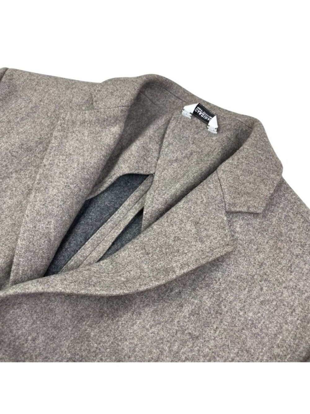 Cardinal Men’s Vitale Barberis Canonico Wool Trench Overcoat Beige • 44R